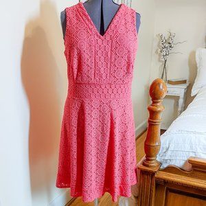 ~*Charter Club Woman Pink/Coral Lace Sundress - Size 1x*~